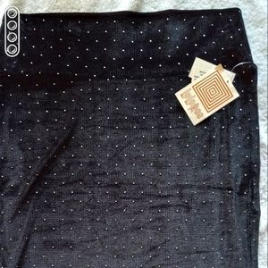 LulaRoe Dark Blue Mini Skirt